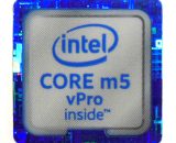 Original Intel Core m5 vPro Inside Sticker 18 x 18mm / 11/16" x 11/16" [932]