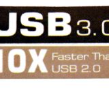 10 pieces of Original USB 3.0 10x Faster than USB 2.0 Sticker 15 x 30mm / 5/8" x 1 3/16" [942x10]