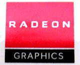 Original RADEON Graphics Sticker 18 x 19mm / 11/16" x 3/4" [943]