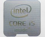 Intel Core i5 Inside metal sticker 18 x 18mm / 11/16" x 11/16" [947]