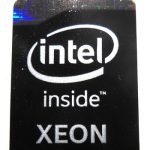 Original Intel XEON Inside Sticker 16mm x 21mm / 5/8" x 7/8" [952]
