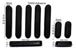 Original HP zd7000, zd8000 series LCD Rubber Foot Set [95]