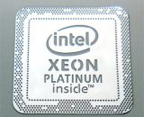 VATH made Intel XEON PLATINUM inside metal Sticker 18 x 18mm / 11/16" x 11/16" [980]