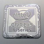 VATH made Intel Core i5 X-Series metal Sticker 18 x 18mm / 11/16" x 11/16" [982]