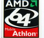 Original AMD Athlon 64 Mobile Sticker 17 x 19mm [154]