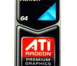 Original AMD Athlon 64 ATI Radeon Premium Graphics 3000 series Sticker 18 x 43.5mm [448]