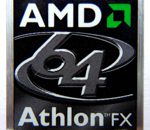 Original AMD Athlon 64 FX Sticker 23 x 25mm [335]
