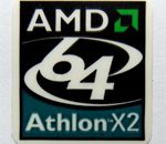 Original AMD Athlon 64 X2 Sticker 17 x 19mm  [552]