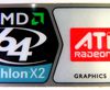 Original Athlon 64 X2 / ATI Combi Sticker 23 x 45mm [34]