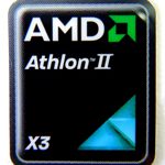 Original AMD Athlon II X3 Sticker 18 x 21.5mm [238]