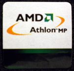 Original AMD Athlon MP Sticker 25 x 25mm [205]