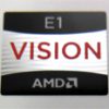 Original AMD E1 VISION Sticker 16.5 x 19.5mm [686]