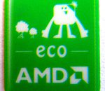 Original AMD eco Sticker / Badge 14 x 16.5mm [321]