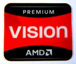 Original AMD Premium VISION Sticker 16.5mm x 20mm [290]