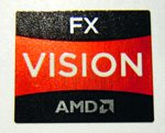 Original AMD VISION FX Sticker 16.5 x 19.5mm [463]