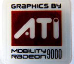 Original Graphic by ATI Mobility Radeon 9000 Sticker 20 x 20mm [183]