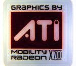 Original ATI Mobility Radeon X700 Sticker 20 x 20mm [140]