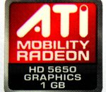 Original ATI Mobility Radeon Graphics HD5650 1GB Sticker 16.5 x 16.5mm [557]