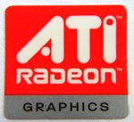 ATI Radeon Graphics Sticker 15 x 16mm [21]