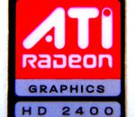 Original ATI Radeon Graphics HD 2400 Sticker 14 x 15mm [261]