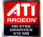 Original ATI Radeon HD4750 Graphics 512MB Sticker 16 x 16.5mm [280]