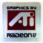 Original Graphics by ATI Radeon IGP Sticker 20 x 20mm [28]