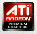 Original ATI Radeon Premium Graphics Sticker 16 x 16.5mm [359]
