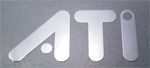 ATI Sticker / Emblem / Badge 14 x 30mm [679]