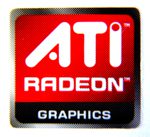 Original ATI Radeon Graphics Sticker 16 x 16.5mm [289]