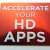 Original Accelerate your HD APPS Sticker 13.5 x 16mm [712]