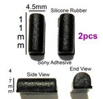 Acer Aspire One Rubber Feet (Rounded) 11mm(L) x 4.5mm(W) x 4.7mm(H) 2 pcs [616]