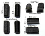 Acer Aspire One Netbook Rubber Feet Set 11mm(L) x 4.5mm(W) x 4.7mm(H) [614]
