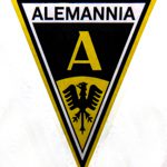 Alemannia Aachen Sticker / Emblem / Badge 30 x 40mm [615]