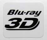 Blu-ray 3D Sticker 18 x 20mm [639]