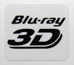 Blu-ray 3D Sticker 18 x 20mm [639]