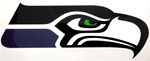 Seattle Seahawks PET (Auto Sticker) 69 x 173mm [C12]