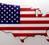 United States of America Sticker 44 x 70mm [C17]