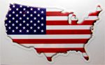 United States of America Sticker 44 x 70mm [C17]