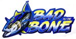 Bad to the Bone Sticker 90 x 160mm [C25]