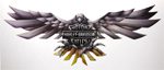 Harley Davidson Spread Eagle Sticker / Emblem 70 x 170mm [C29]