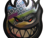 Spitfire Flame Head with pattern sticker 60mmW x 80mmH / 3 1/8H"x 2 3/8W" [C31]