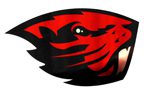 Oregon State University Beaver Logo 43 x 68mm [C42]