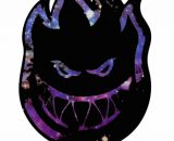 VATH Spitfire Flame Head Space sticker 60mmW x 81mmH / 3 1/4"H x 2 3/8"W [C58]