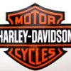 Harley Davidson Motorcycles Outdoor Sticker (PET) 125 x 160mm [C6]