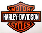 Harley Davidson Motorcycles Outdoor Sticker (PET) 125 x 160mm [C6]