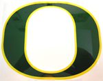 University of Oregon Ducks Logo (Auto Sticker)  122 x 150mm [C8]