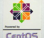 Powered by CentOS Linux Sticker 19 x 24mm [540]