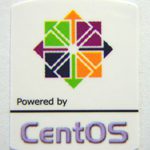 Powered by CentOS Linux Sticker 19 x 24mm [540]