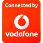 Original Connected by Vodafone Sticker 16.5 x 19.5mm [149]