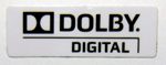 Dolby Digital Sticker 10 x 30mm [601]